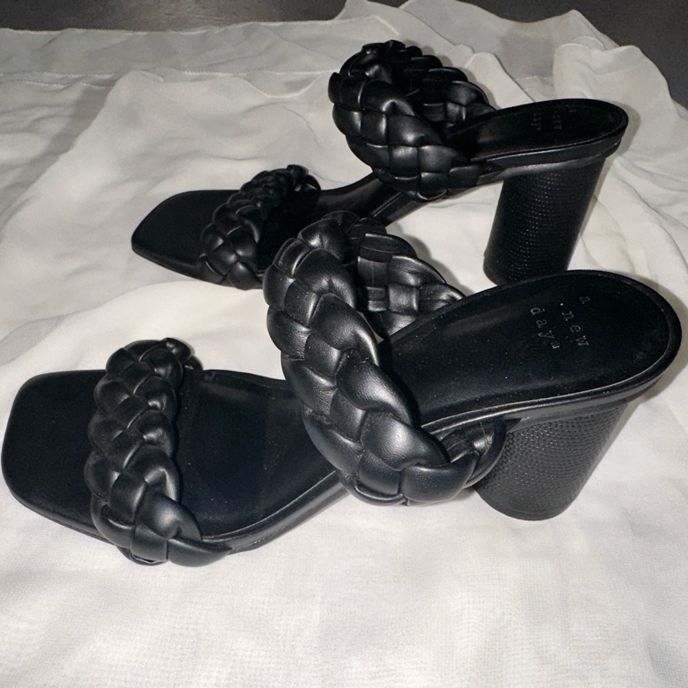 Black heels